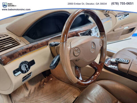 2008 Mercedes-Benz S-Class S 550 4MATIC