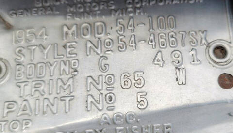 1954 Buick Skylark