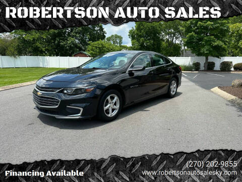 2016 Chevrolet Malibu for sale at ROBERTSON AUTO SALES in Bowling Green KY