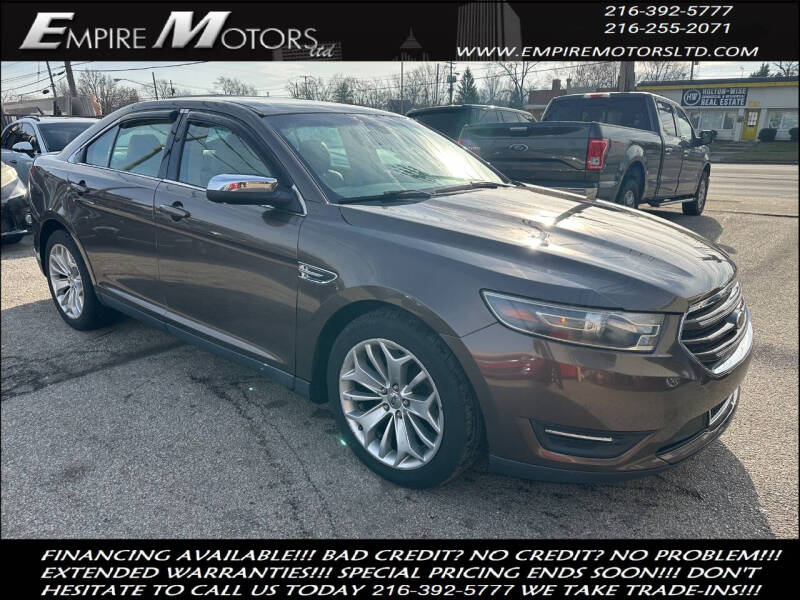 2016 Ford Taurus for sale at Empire Motors LTD in Cleveland OH