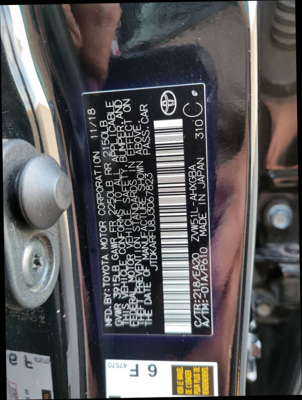 2018 Toyota Prius