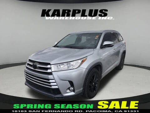 2018 Toyota Highlander for sale at Karplus Warehouse in Pacoima CA