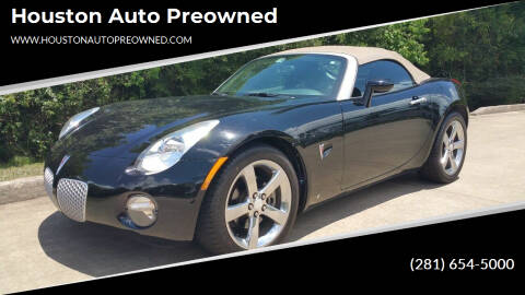 2007 Pontiac Solstice for sale at Houston Auto Preowned in Houston TX