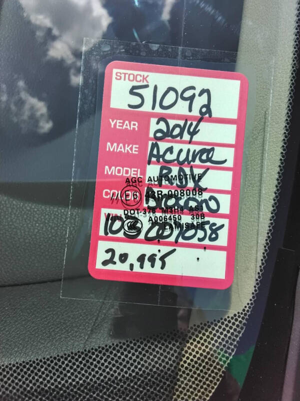 2014 Acura RDX w/Tech