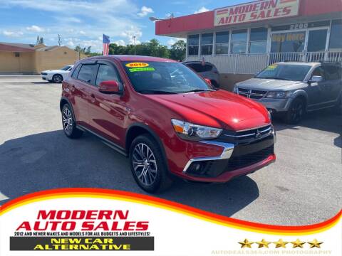 2019 Mitsubishi Outlander Sport for sale at Modern Auto Sales in Hollywood FL
