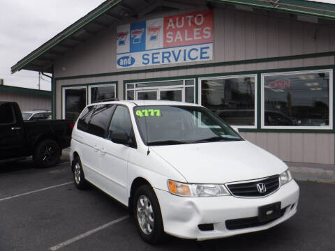 2003 Honda Odyssey for sale at 777 Auto Sales and Service in Tacoma WA