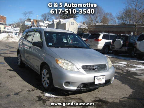 2005 Toyota Matrix for sale at G & S Auto Service in Roslindale MA