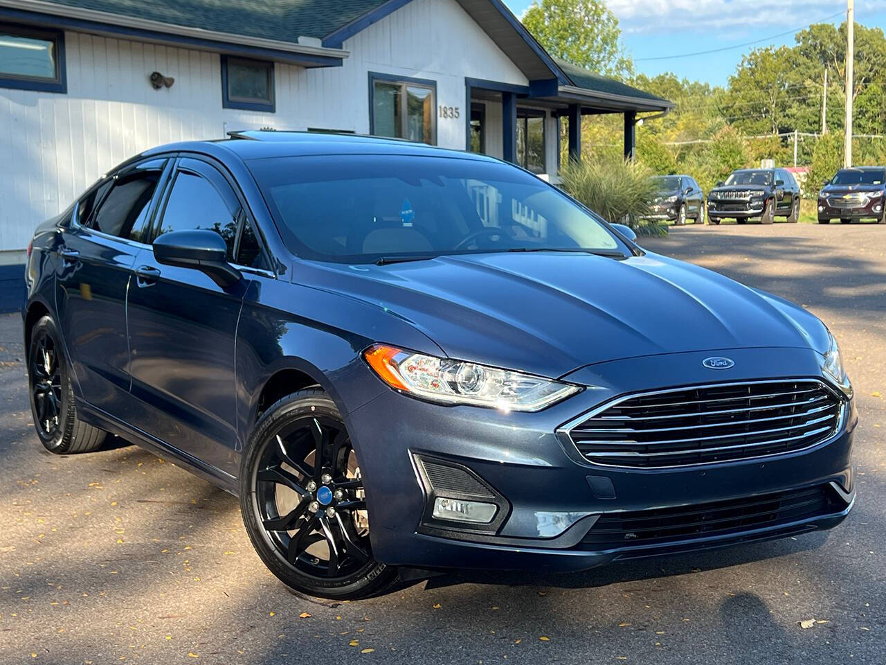 2019 Ford Fusion for sale at Spartan Elite Auto Group LLC in Lansing, MI