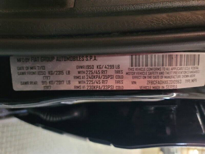 2014 FIAT 500L Trekking