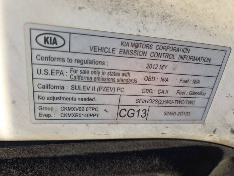 2012 Kia Forte EX