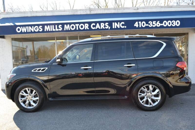 2014 Infiniti QX80 for sale at Owings Mills Motor Cars in Owings Mills MD