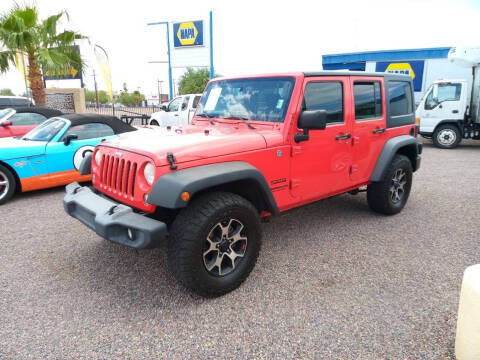 2014 Jeep Wrangler Unlimited for sale at 1ST AUTO & MARINE in Apache Junction AZ