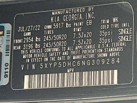 2022 Kia Telluride SX