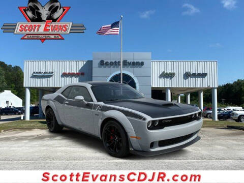 2022 Dodge Challenger for sale at SCOTT EVANS CHRYSLER DODGE in Carrollton GA