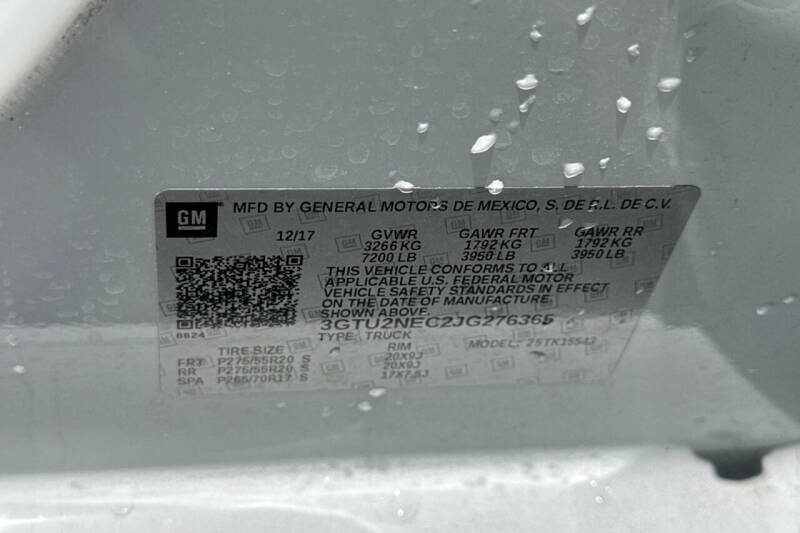 2018 GMC Sierra 1500