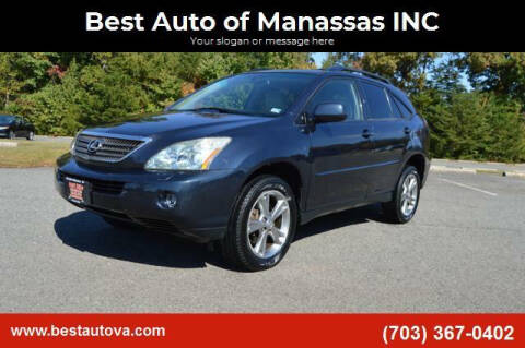2006 Lexus RX 400h for sale at Best Auto of Manassas INC in Manassas VA