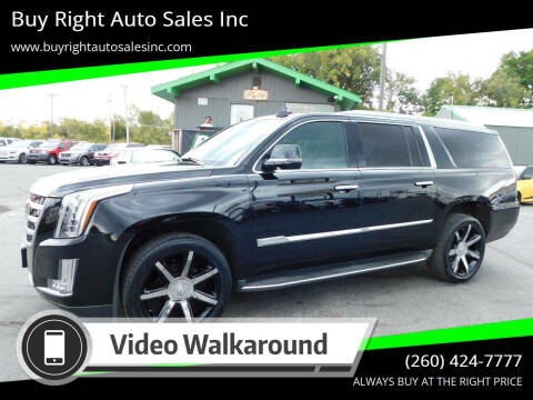 2015 Cadillac Escalade ESV for sale at Buy Right Auto Sales Inc in Fort Wayne IN