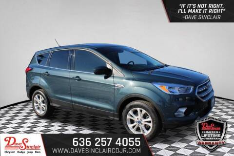 2019 Ford Escape for sale at Dave Sinclair Chrysler Dodge Jeep Ram in Pacific MO
