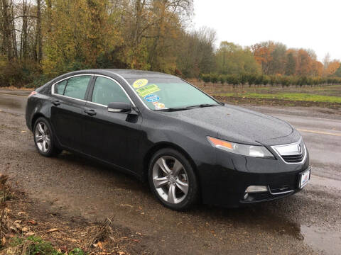 2013 Acura TL for sale at M AND S CAR SALES LLC in Independence OR