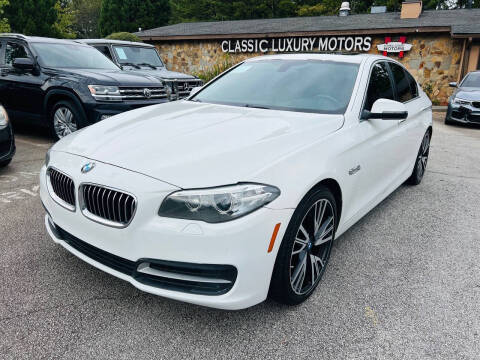 2014 BMW 5 Series for sale at Classic Luxury Motors in Buford GA