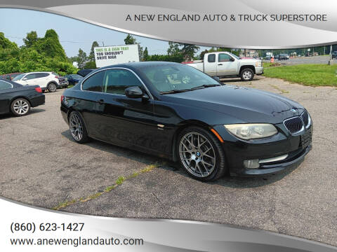 2011 BMW 3 Series for sale at A NEW ENGLAND AUTO & TRUCK SUPERSTORE in East Windsor CT