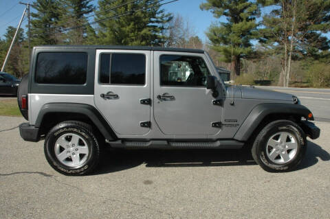 2013 Jeep Wrangler Unlimited for sale at Bruce H Richardson Auto Sales in Windham NH