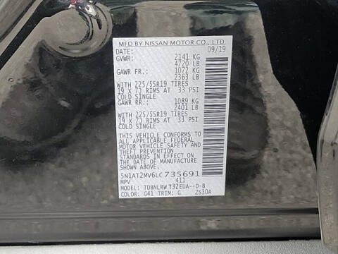 2020 Nissan Rogue SL