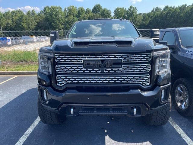 Used 2021 GMC Sierra 2500 Denali HD Denali with VIN 1GT49REY5MF157455 for sale in Loganville, GA