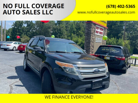 2014 Ford Explorer for sale at NO FULL COVERAGE AUTO SALES LLC in Austell GA
