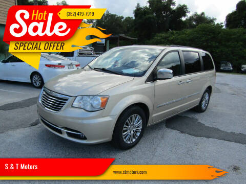 2014 Chrysler Town and Country for sale at S & T Motors in Hernando FL