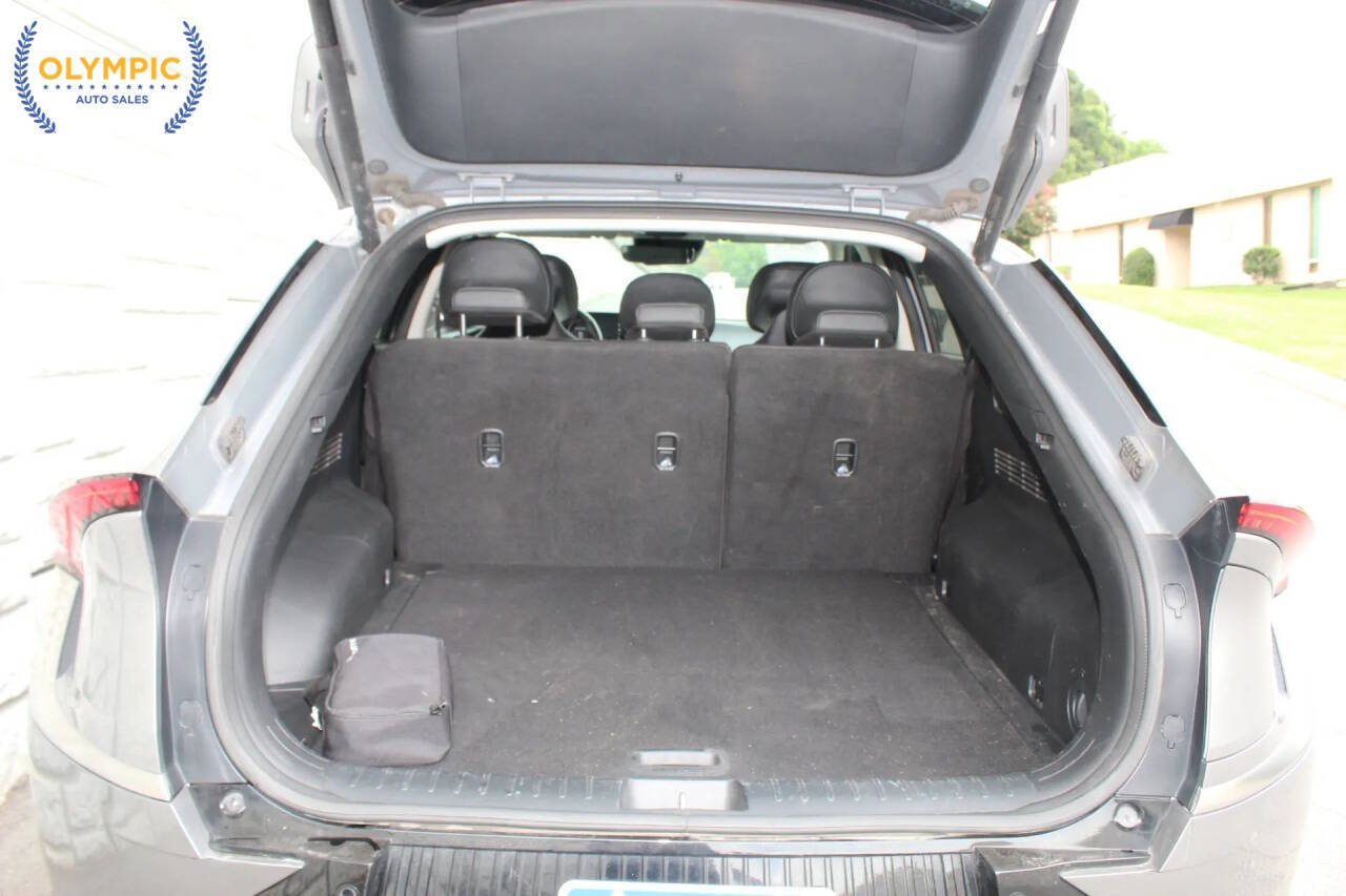 Gray 2023 Kia EV6 Wind Wind 4dr Crossover 46