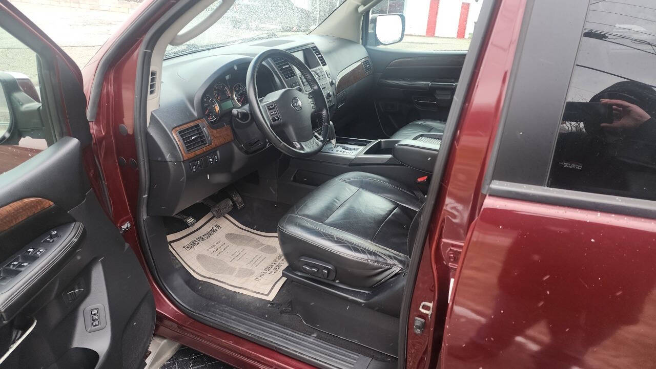 2010 Nissan Armada for sale at River Front Motors in Saint Clairsville, OH