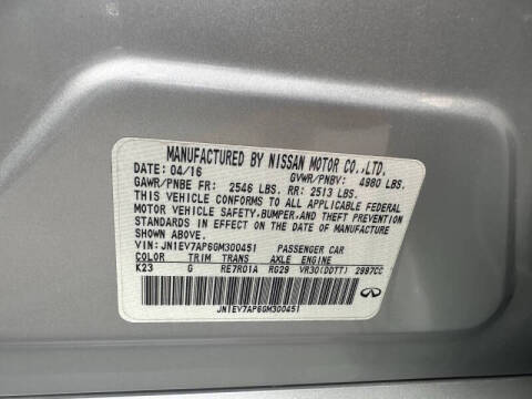 2016 Infiniti Q50 3.0T Premium