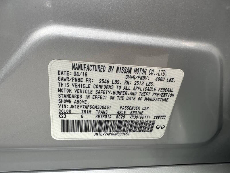 2016 Infiniti Q50 3.0T Premium