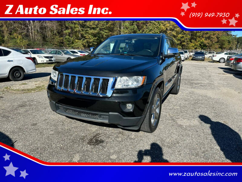 2013 Jeep Grand Cherokee for sale at Z Auto Sales Inc. in Rocky Mount NC