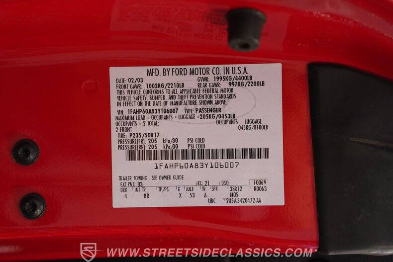 2003 Ford Thunderbird