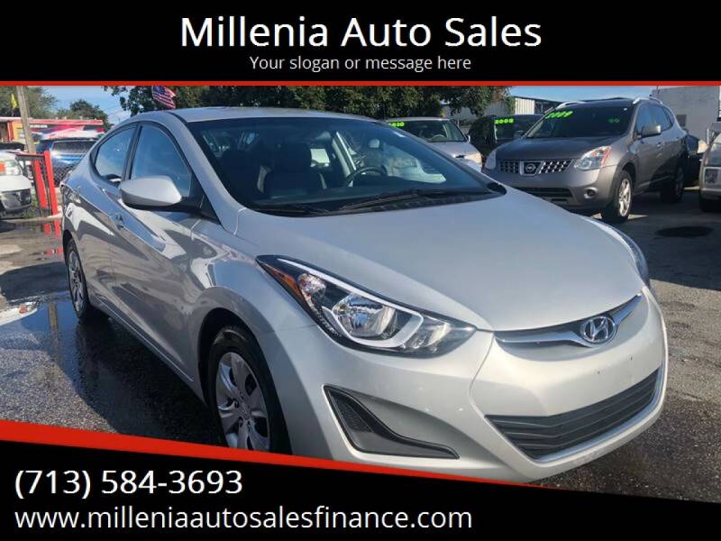 2016 Hyundai Elantra for sale at Millenia Auto Sales in Orlando FL