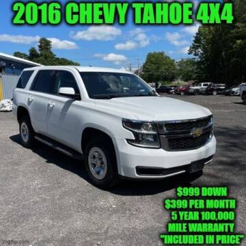 2016 Chevrolet Tahoe for sale at D&D Auto Sales, LLC in Rowley MA