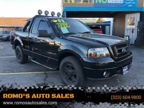 2008 Ford F-150 for sale at ROMO'S AUTO SALES in Los Angeles CA