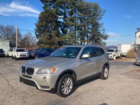 2013 BMW X3 for sale at LAUER BROTHERS AUTO SALES in Dover PA