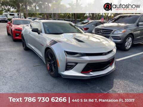 2018 Chevrolet Camaro for sale at AUTOSHOW SALES & SERVICE in Plantation FL