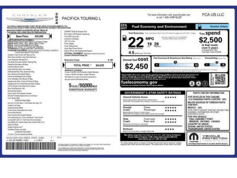 2024 Chrysler Pacifica Touring L