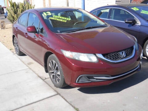 2013 Honda Civic for sale at Alpha & Omega Auto Sales in Phoenix AZ