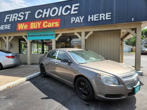 2011 Chevrolet Malibu for sale at First Choice Auto Sales in Rock Island IL