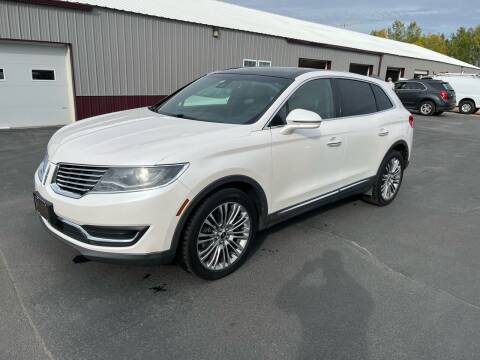 2017 Lincoln MKX for sale at Hill Motors in Ortonville MN