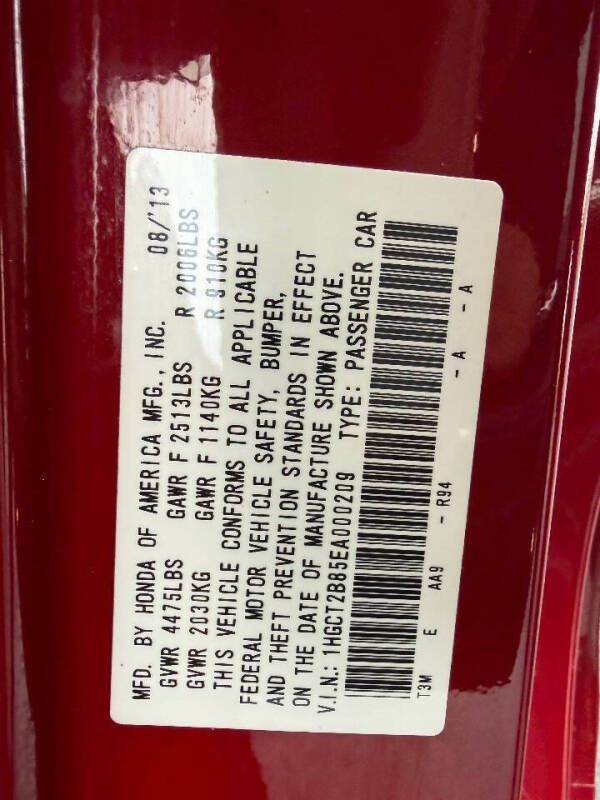 2014 Honda Accord EX-L V6