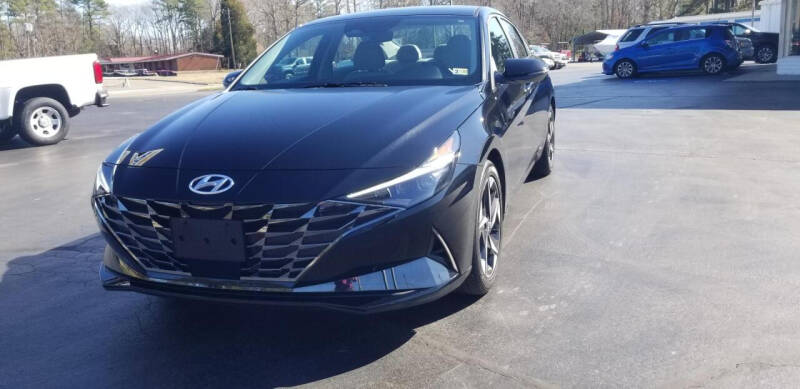 Used 2021 Hyundai Elantra Limited with VIN 5NPLP4AG2MH009674 for sale in West Point, VA