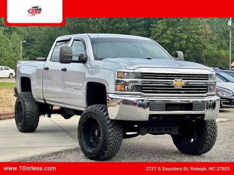 2016 Chevrolet Silverado 2500HD for sale at J T Auto Group - 10orless.com in Raleigh NC