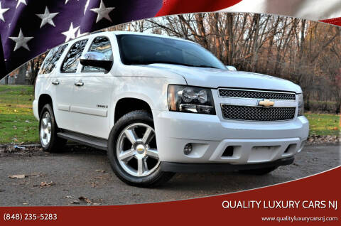 2008 Chevrolet Tahoe for sale at Quality Luxury Cars NJ in Rahway NJ