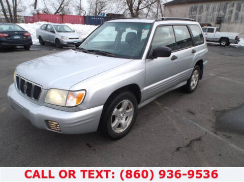 2002 Subaru Forester for sale at Lee Motor Sales Inc. in Hartford CT
